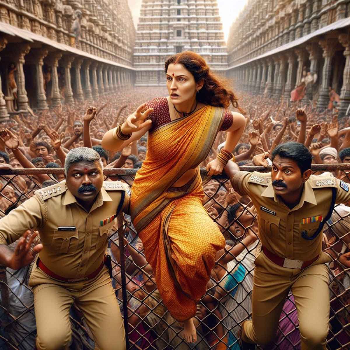 Telangana: Police lathi-charge on devotees at Komuravelli Temple on Mahashivaratri